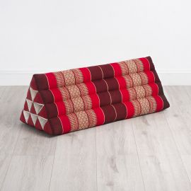 Triangle Cushion XXL-Width, ruby-red