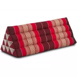 Triangle Cushion XXL-Width, ruby-red