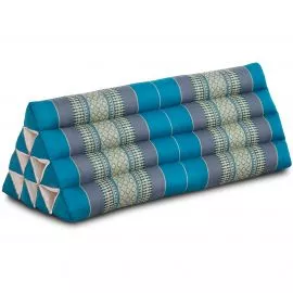 Triangle Cushion XXL-Width, light blue
