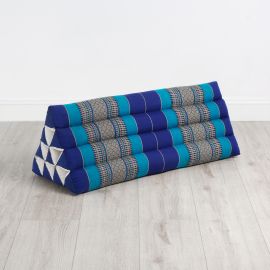 Triangle Cushion XXL-Width, blue