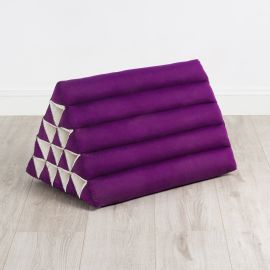 Triangle Cushion XXL-Height, monochrome, purple
