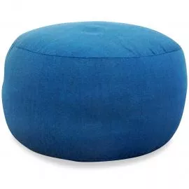 Small Zafu Pillow, monochrome, light blue