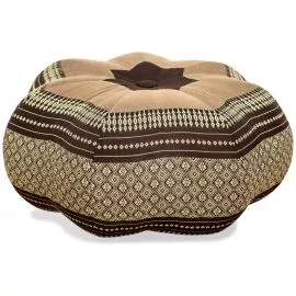 Zafu Cushion, great star, brown