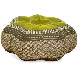 Zafu Cushion, great star, green