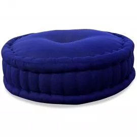 Zafu Pillow, monochrome, blue