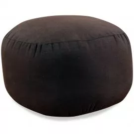 Small Zafu Pillow, monochrome, brown