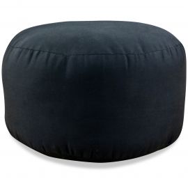Small Zafu Pillow, monochrome, black