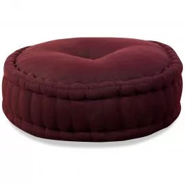 Zafu Pillow, monochrome, red